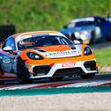 Rang zwei für den Porsche 718 Cayman GT4 von Wimmer Werk Motorsport