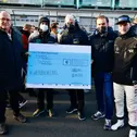Die Teams des ADAC GT Masters spendeten 50.000 Euro für die Flutopfer in der Eifel