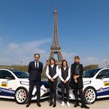 Lady Power: FFSA-Präsident Nicolas Deschaux, Rumeau, Gudet, Caroline Diviès (Leiterin FFSA-Damenkommission)