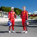 Die Angreifer: Kiano Blum und Niklas Kalus vom Haupt Racing Team
