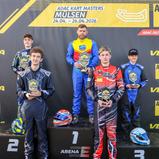 Siegerehrung, ADAC Kart Masters Mülsen