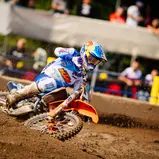 Liam Everts setzte sich im ADAC MX Youngster Cup in Fürstlich Drehna durch
