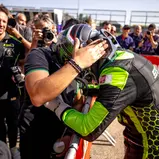 Großer Jubel bei SSR Performance nach dem Erfolg von Mirko Bortolotti