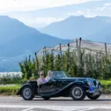 Die Sieger der ADAC Europa Classic 2026: Matthias und Elke Klüber in ihrem MG Midget Series TF 1500 von 1955.