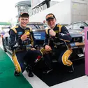 Max Reis und Emil Gjerdrum freuten sich über ihre Podiumsplatzierung