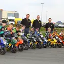 ADAC Pocket Bike Cup, Einführungslehrgang, Schlüsselfeld, Gruppenfoto