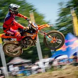 Roan Van de Moosdijk fuhr in Tensfeld seinen ersten ADAC MX Masters-Sieg ein
