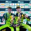 Jay Mo Härtling (li.) und Enrico Förderer gewannen beide Rennen in Oschersleben