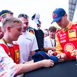 Kelvin van der Linde freute sich über die vielen Fans bei Schubert Motorsport 