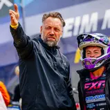 Shana Van der Vlist ( Niederlande / Yamaha ) beim der DMX Damen mit Trainer Marc de Reuver