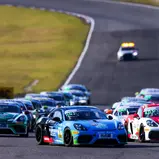 #1 / Team Allied-Racing / Porsche 718 Cayman GT4 CS MR / Paul-Aurel König / Joel Strum