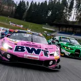 Ferrari-Pilot Matteo Cairoli startet in der DTM im markanten BWT-Design