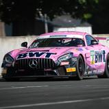 #18 BWT Mücke Motorsport / Tobias Bille Clausen / Axel Bengtsson / Mercedes-AMG GT4 / Norisring