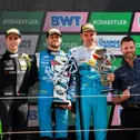 Das Sonntagspodium vom DTM-Rennen in Zandvoort