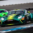 Insgesamt stehen sieben DTM Boliden in Essen. Zum ersten Mal dabei: Aston Martin Vantage GT3