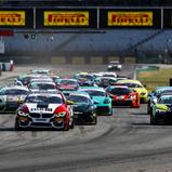 Rennstart der ADAC GT4 Germany auf dem Hockenheimring