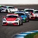 Dritter: Der Porsche 718 Cayman GT4 von Overdrive Racing