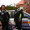 Sie mischen die Jungs im Cup kräftig auf: Sarah Rumeau (l.) und Copilotin Julie Amblard