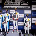 Das Podium der Pirelli-Junior- und Pirelli-Trophy-Wertung