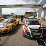 ADAC GT Masters, Sachsenring, GW IT Racing Team // Schütz Motorsport, Jaap van Lagen, Christian Engelhart, Prosperia C. Abt Racing, René Rast, Kelvin van der Linde