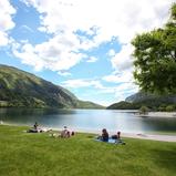 Der Molvenosee ist Zielort der ADAC Trentino Classic
