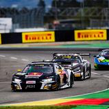 #3 Kelvin van der Linde(ZAF / Audi R8 LMS GT3 EVO II / ABT Sportsline), Test Hockenheim