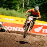 ADAC MX Masters 2019, ADAC MX Masters Mölln, Dovydas Karka ( Litauen / KTM / COFAIN Racing Team / Falcon Motorsports ) beim ADAC MX Youngster Cup