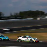 #23 Stefan Bostandjiev / Pavel Lefterov / Overdrive Racing / Porsche 718 Cayman GT4 RS CS