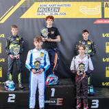 Siegerehrung, ADAC Kart Masters Mülsen
