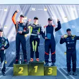 (v.l.n.r.): Davin Spliethoff, Tim Braumüller, Jordan Genten, Max Reiter und Steven Laubach, Buxtehude (12.-13.4.2025)