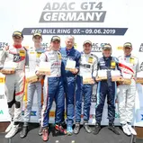 ADAC GT4 Germany, Red Bull Ring, Hofor Racing by Bonk Motorsport, Thomas Jäger, Michael Schrey, Team GT, Michael Benyahia, Charles Fagg, MRS Besagroup Racing Team, Georg Braun, Stephan Grotstollen