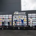 Das Samstagspodium der ADAC GT4 Germany auf dem Nürburgring