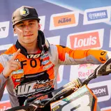 Maxime Grau brillierte bei seinem Comeback mit dem Laufsieg im ADAC MX Youngster Cup