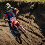 Ricardo Bauer startet am Sonntag von der Poleposition des ADAC MX Junior Cup 125