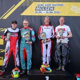 Siegerehrung, ADAC Kart Masters Mülsen