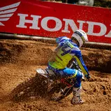 Sebastian Leok ( Lettland / Husqvarna / MX-HANDEL HUSQVARNA RACING ) beim ADAC MX Youngster Cup
