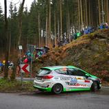 #16 Raffael Sulzinger (DEU) / Lisa Kiefer (DEU), Ford Fiesta Rally4