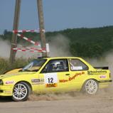 Kämpfen um einen Podiums Platz in der Masters-Wertung: Olaf Müller / Jürgen Breuer im BMW 320is