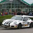 Greift nun auch nach der Führung im ADAC Rallye Masters: Ruben Zeltner im Porsche 911 GT3
