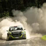 #5 S. Vallentin - L. Lykke Jensen / Hyundai i20 N Rally2 (RC2) / ADAC Actronics Rallye Sulingen