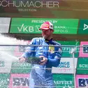 Großer Jubel bei Maro Engel über den Sieg im DTM-Sonntagslauf