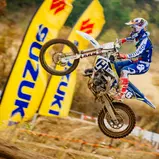 ADAC MX Masters 2018, Tensfeld, Simon Längenfelder ( Deutschland / Husqvarna / Pfeil Husqvarna Junior Team ) beim ADAC MX Junior Cup 125
