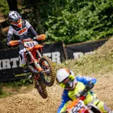 Lucas Leok sorgte für eine sehenswerte Aufholjagd im ADAC MX Junior Cup 85