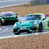 #9 Tano Neumann/Joachim Bölting (Overdrive Racing / Porsche 718 Cayman GT4 RS CS)