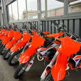 Die ADAC MX Academy erhielt von KTM 70 neue Kinder-Motorräder