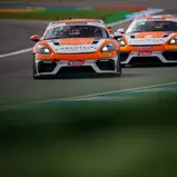 #92 Wimmer Werk Motorsport / Emil Heyerdahl / Raphael Rennhofer / Porsche 718 Cayman GT4 RS CS, Hockenheimring