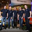 ADAC Stiftung Sport, Essen Motor Show, (l.-r.): Marijan Griebel, Julius Tannert, Jennifer Thielen, Fabian Kreim, Philipp Knof 