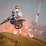 Lokalmatador Maximilian Spies erfreute die zahlreichen Fans mit Spitzenleistungen