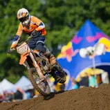 Martin Michelis ( Estland / KTM / Schmicker Racing ) beim ADAC MX Youngster Cup