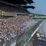 Start Rennen 1 auf dem Dekra Lausitzring